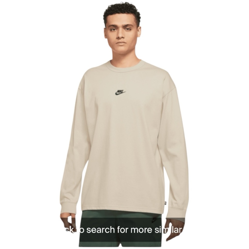 Tan Nike Crew Neck Sweater (S)